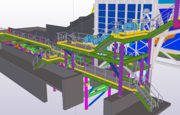Working in a 3D environment allows the customer to visually see the progression of the product while also reducing fabrication and erection errors. Models can be imported and exported to aid with coordination between all trades.